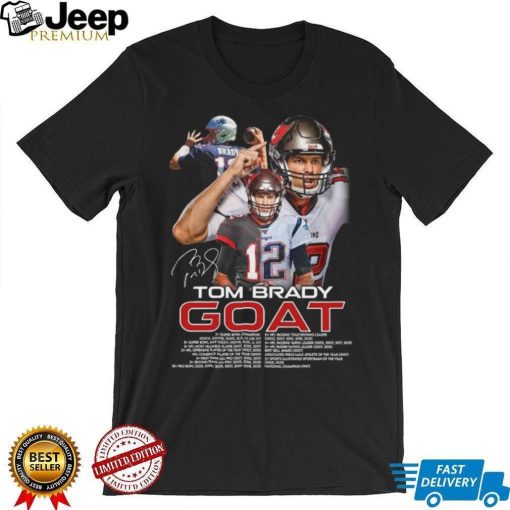 Best Tom Brady Goat 2022 Signature shirt