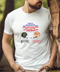 Best Usfl Game Football Championship Birmingham Stallions Vs Pittsburgh Maulers Match Up 2023 Canton OH Shirt