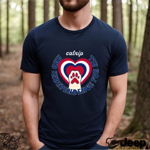 Best catnip 4th of July Independence Day T Shirt