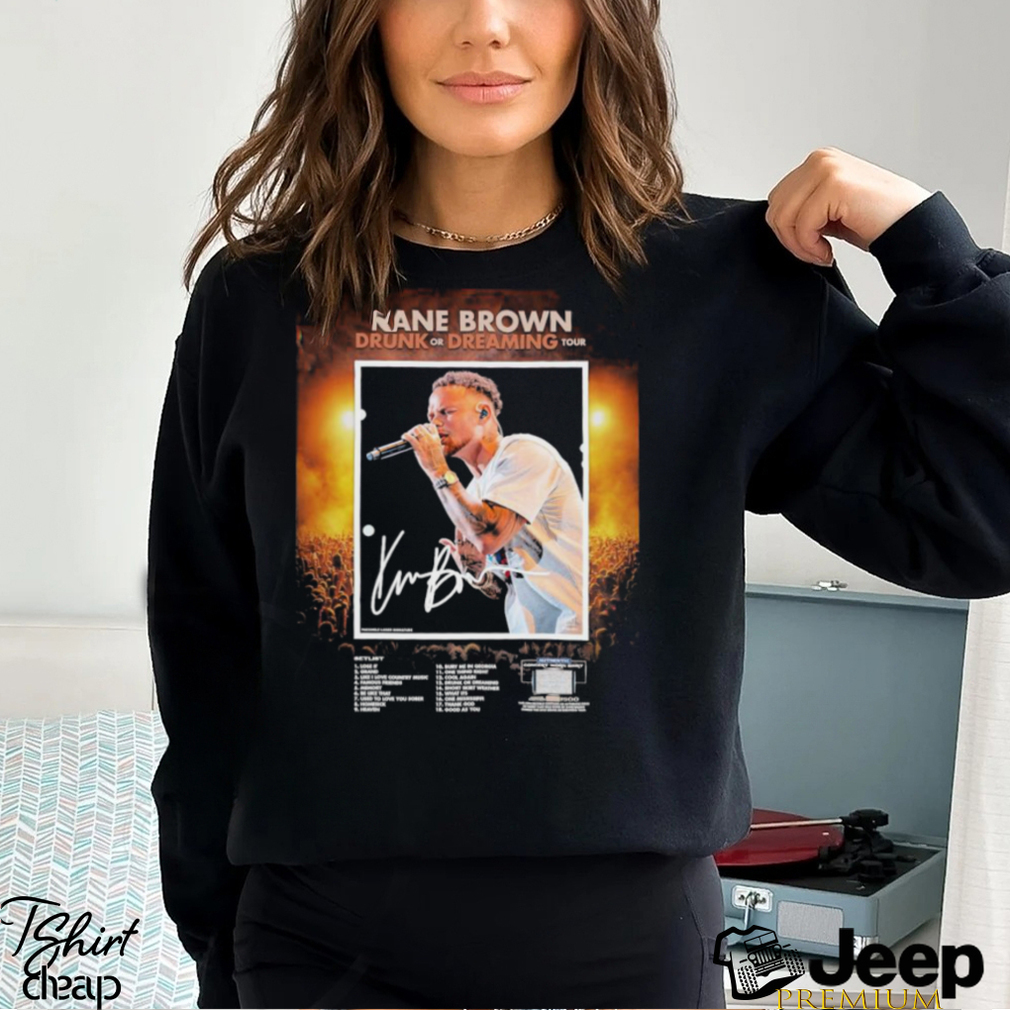 Best kane Brown 2023 Drunk or Dreaming Tour Floated shirt