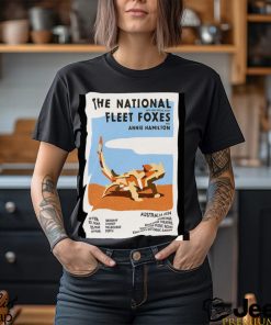 Best the national australia 2024 tour poster shirt