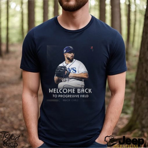 Best welcome Back to Progressive Field Aaron Civale shirt