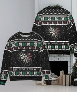 Bester Dartspieler Christmas Christmas Ugly Sweater 3D