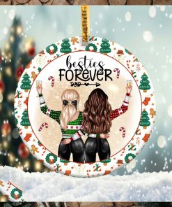 Besties Forever Christmas Ornament