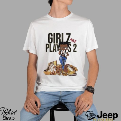 Betty Boop Girl Z Are Players 2 Shirt