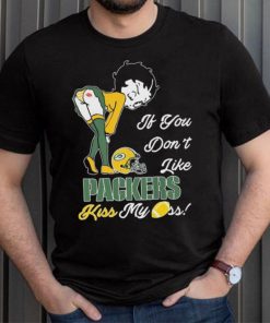 Betty Boop If You Don’t Like Packers Kiss My Ass T Shirt