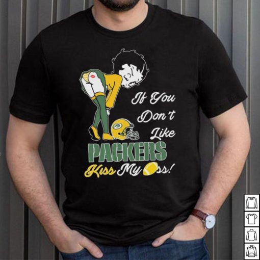 Betty Boop If You Don’t Like Packers Kiss My Ass T Shirt