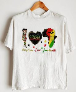 Betty Boop Love Juneteenth Shirt