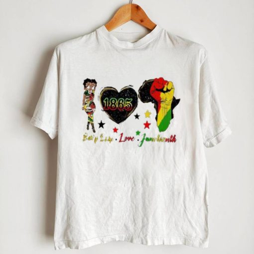 Betty Boop Love Juneteenth Shirt