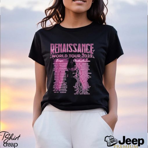 Beyonce Renaissance Tour 2023 shirt