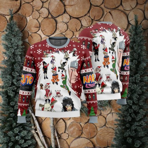 Christmas Naruto Characters Naruto Ugly Christmas Sweater