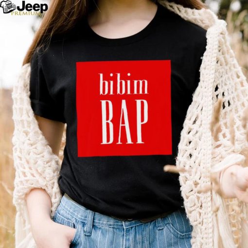 Bibimbap Anxiety and Kimbap logo shirt