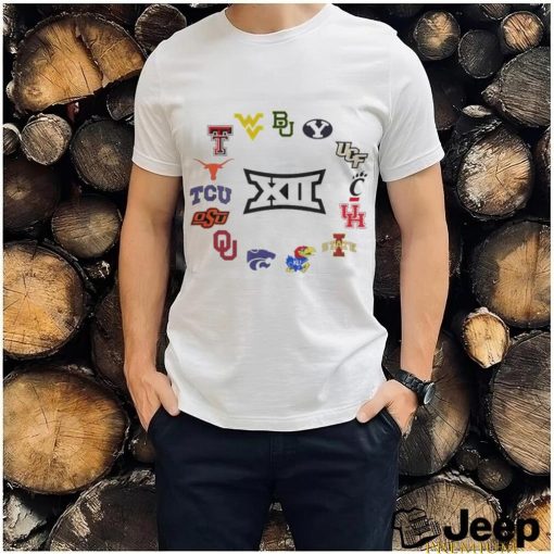 Big 12 Conference Oxford All Teams Logo 2023 Shirt