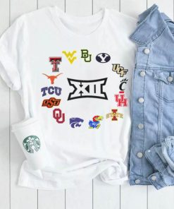 Big 12 Conference Oxford All Teams Logo 2023 shirt