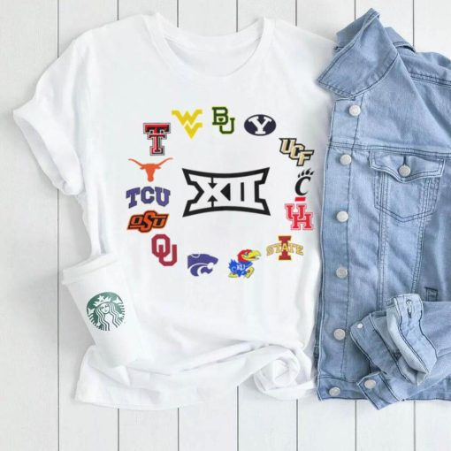 Big 12 Conference Oxford All Teams Logo 2023 shirt