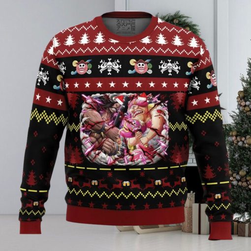 Big Mom x Kaido One Piece Ugly Christmas Sweater Holiday Gift Christmas Sweater