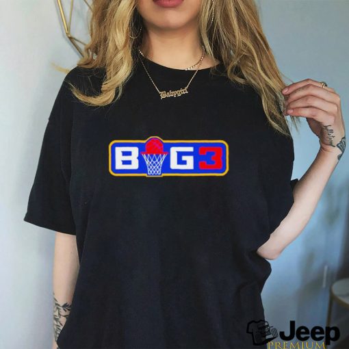 Big3 basketball logo T shirt