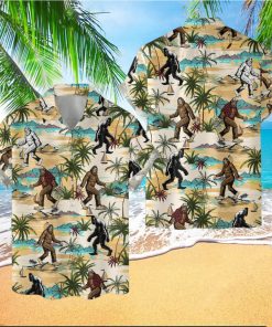 Bigfoot 3D 3D Hawaiian Shirt