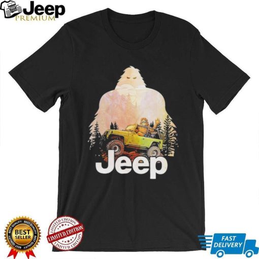 Bigfoot Car Jeep Shirt