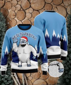 Bigfoot Party Ugly Christmas Sweater AOP All Over Printed Sweater