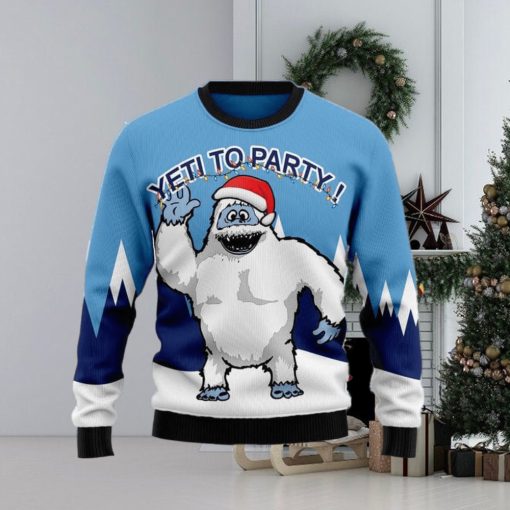 Bigfoot Party Ugly Christmas Sweater Best Gift For Men And Women