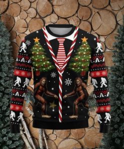 Bigfoot Ugly Christmas Sweater For Men And Women