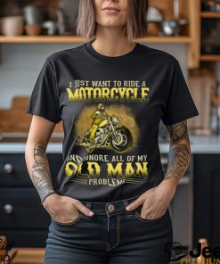 Biker Old Man Problems Classic T Shirt