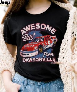 Bill Elliott Checkered Flag Sports Awesome Bill From Dawsonville T Shirt