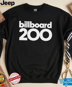 Billboard 200 logo 2023 shirt