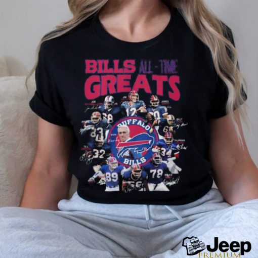 Bills All Time Greats Buffalo Bills T Shirt