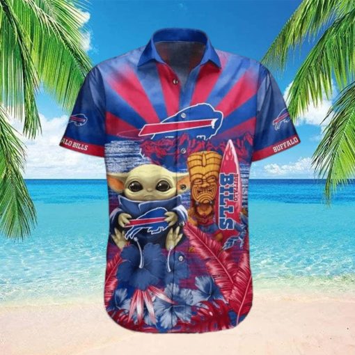 Bills Nfl Baby Yoda Star Wars Hawaiian Shirt