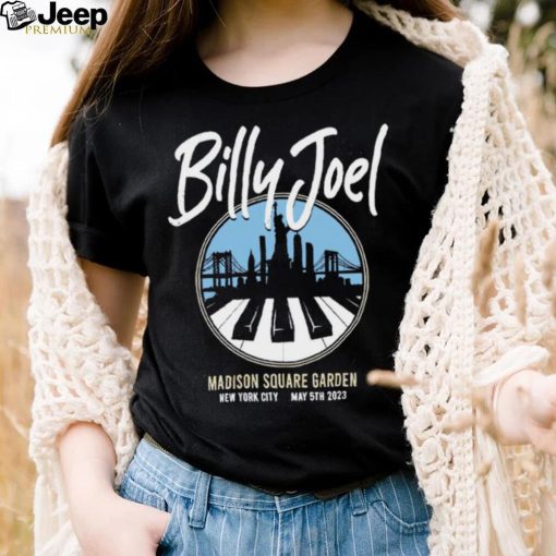 Billy Joel Madison Square Garden New York City 2023 logo shirt