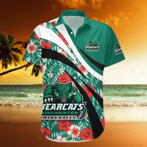 Binghamton Bearcats 3D Hawaiian Shirt