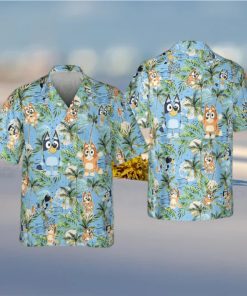 Bingo BlueyDad Hawaiian shirt