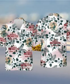 Birra Moretti Hawaiian Shirt Beach Gift For Beer Lovers