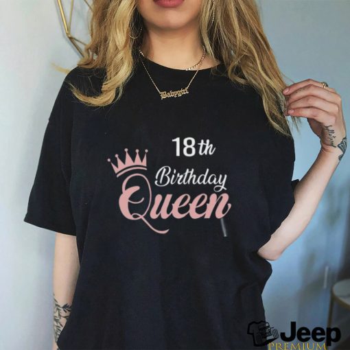 Birthday For Women Girls Birthday Queen T Shirt