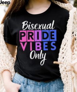 Bisexual Pride Vibes Only Lgbtqia Shirt