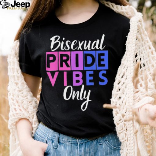 Bisexual Pride Vibes Only Lgbtqia Shirt