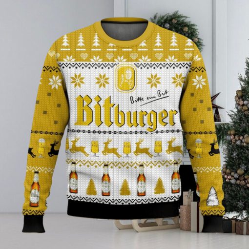 Bitburger Christmas Ugly Sweater Special Gift For Xmas