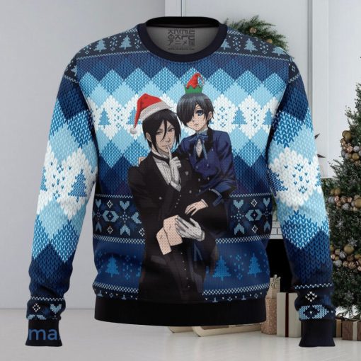 Black Butler Ugly Christmas Sweater 3D Gift Christmas Funny