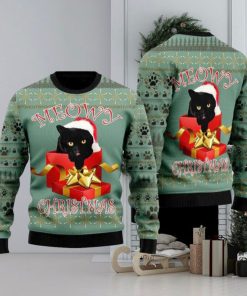 Black Cat Gift Ugly Christmas Sweater Funny Gift For Men And Women Family Holidays