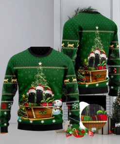 Black Cat Group Xmas Ugly Christmas Sweater Funny Gift For Men And Women Family Holidays