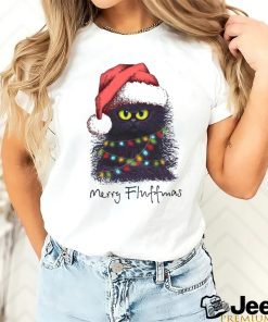 Black Cat’s Merry Fluffmas Shirt