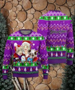 Black Clover Anime Ugly Christmas Sweater Purple Xmas Gift