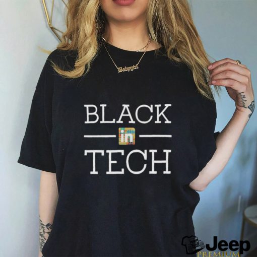 Black In Tech Tee Shirt