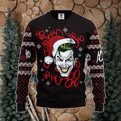 Black Joker Ugly Christmas Sweater Amazing Gift Men And Women Christmas Gift