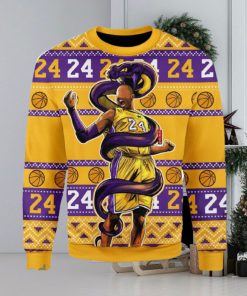 Black Mamba 24 Ugly Christmas Sweater Xmas Gift Men And Women Christmas Sweater