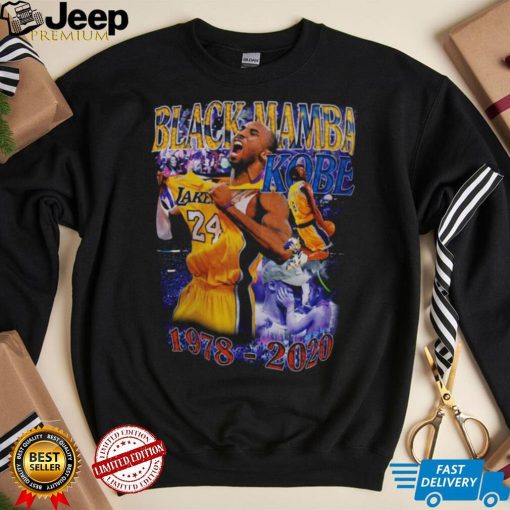 Black Mamba Kobe 1978 2020 Shirt