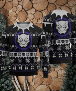 Black Panther Ugly Christmas Sweater For Men And Women