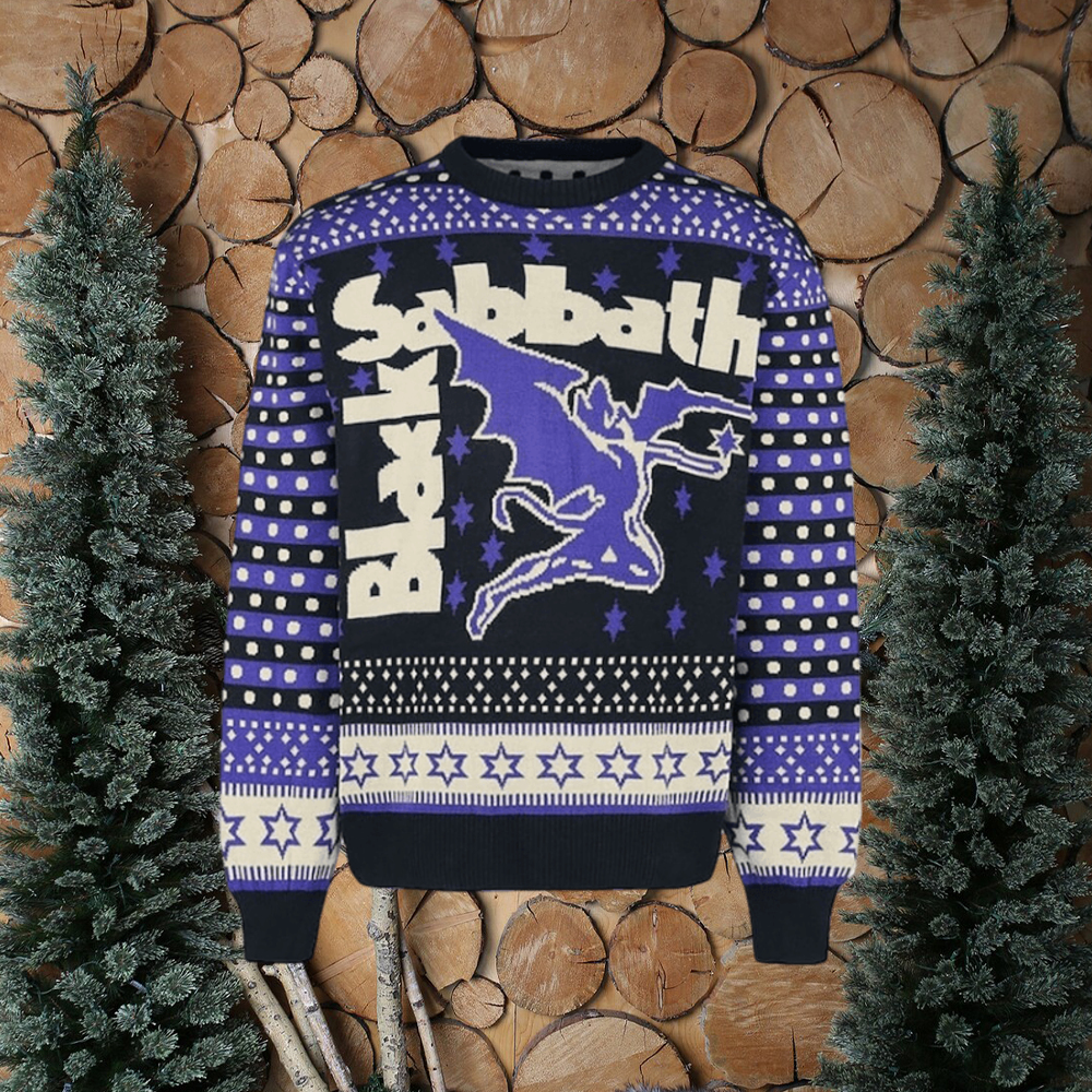 Black Sabbath Band 3D Ugly Sweater, hoodie, sweater, long sleeve and ...